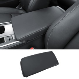 Bercicci Center Console Armrest Cover for Honda Accord 2022 2021 2020 2019 2018 Accessories Center Console Liner Leather Protection Armrest Cover (Black)