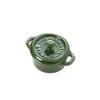 Staub Mini ceramic cocotte 10 cm - Green