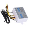 Dual Display Temperature Humidity Controller Heating Cooling Thermostat Switch NTC