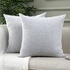 Jepeak Decorative Throw Pillow Covers Cushion Cases Pack of 2