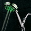 HotelSpa Neon Ultra-Luxury 7-setting LED Hand Shower with Chrome Face