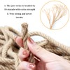 164 Ft x 10 MM Natural Jute Twine, 3/8” Heavy