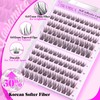 Yawamica Self Adhesive Eyelashes Wispy Lash Clusters No Glue Needed