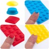 SmallCat 104 PCS Bump Dots for Visually Impaired, 3 Colors