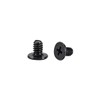 sourcing map M2 x 3 mm Phillips Screw Cap Black