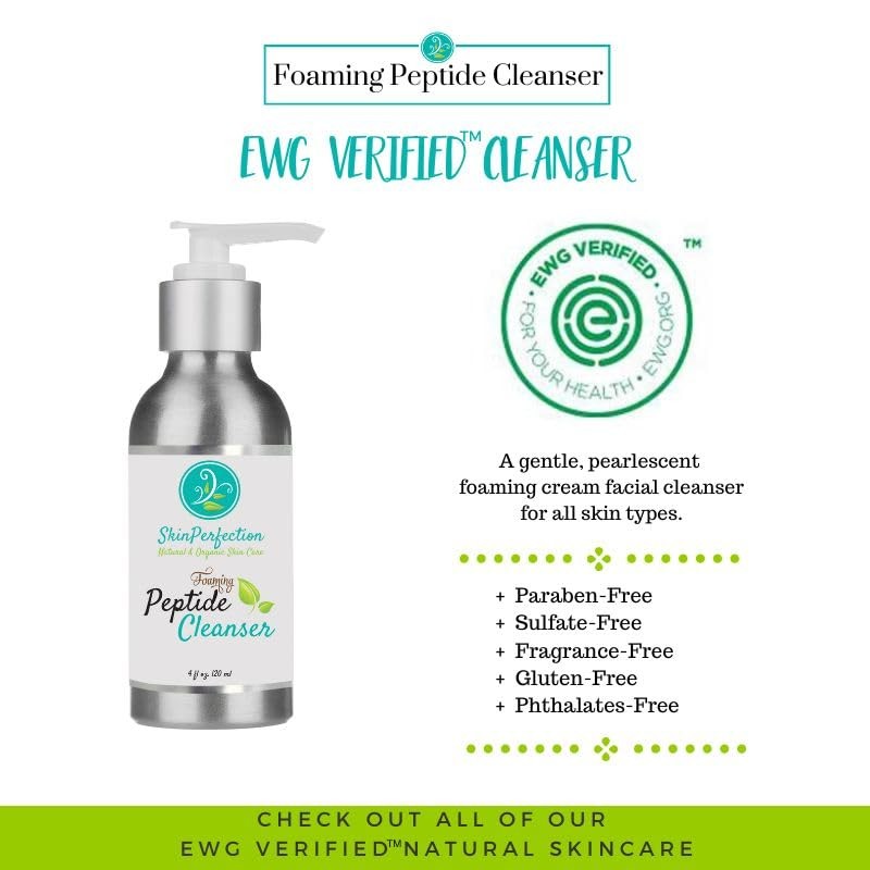 Skin Perfection Foaming Peptide Cleanser Ewg Verified Healthy Boost Amaranth