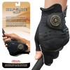 Copper Tech Plus Womens Half Glove Worn ON Left Hand