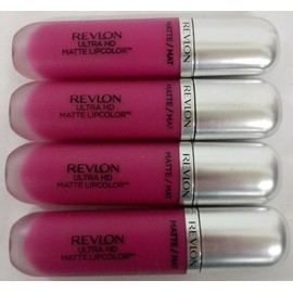Revlon Ultra HD Matte Lipcolor - 665 - 4 Pack