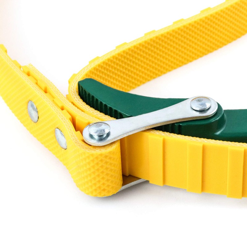 QWORK 15" Belt Strap Wrench, Multi-Purpose Adjustable Strap Oil Filter