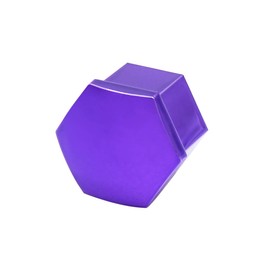 sourcing map 20pcs Purple 17mm Car Wheel Lug Nut Cap Tyre Hub Screw Bolt Dust Cover Protector