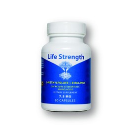 L-Methylfolate + B Balance (7.5mg) - 5-MTHF, B6, B2 & B12 Methylcobalamin B Complex - 60 Capsules - Professional Strength Active Methyl Folate - Non GMO, Gluten Free, No Fillers