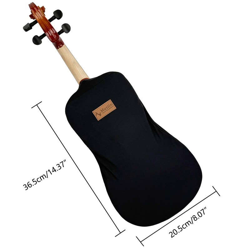 Musiin Premium Violin Cover, Suitable for 3/4, 4/4 Violins, Soft