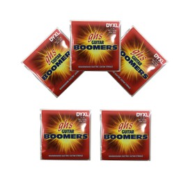 GHS Boomers Guitar Strings 5-Packs DYXL Light 10-46 Roundwound Electric