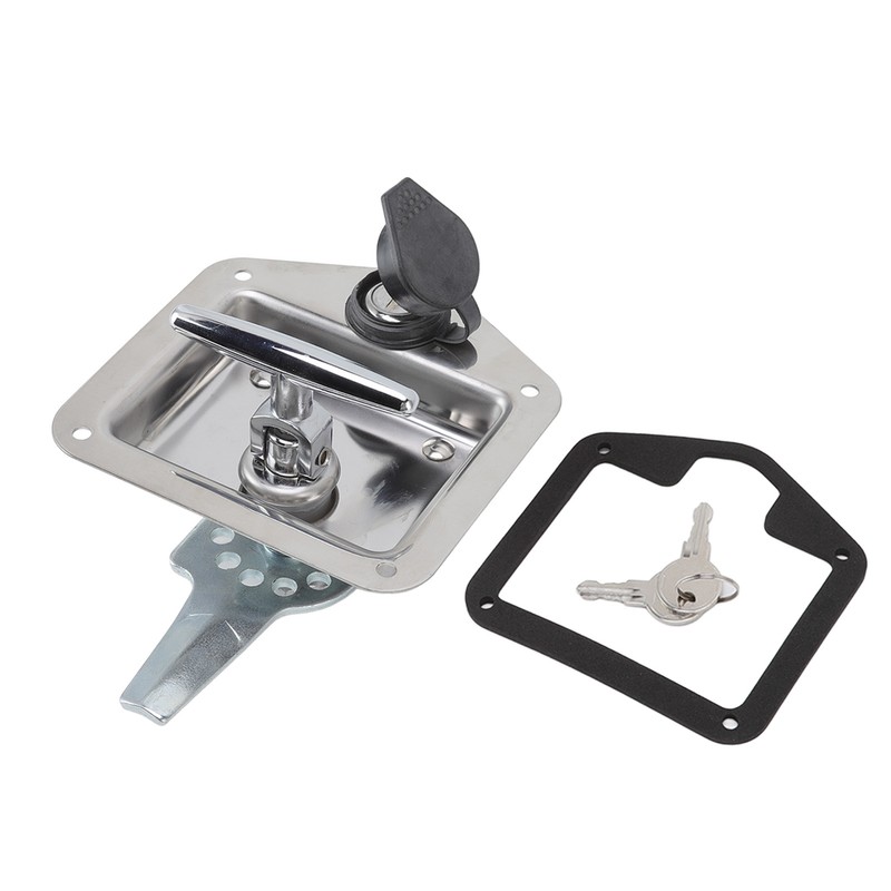 T Handle Latch Stainless Steel Polished Appearance Truck Toolbox Lock