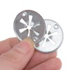 Adunsiaoto Car Heat Shield Clips, Metal Locking Star Washers, Car