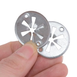 Adunsiaoto Car Heat Shield Clips, Metal Locking Star Washers, Car Heat Shield Clips, Underbody Heated Shield Fasteners, Car Exhaust Shields Clips, Underbody Fasteners, Heat Shields Fasteners