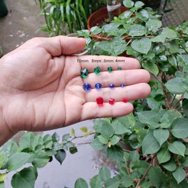 Chengmu 6mm Gold Champagne Rondelle Glass Beads for Jewelry Making AB Colour 720pcs Faceted Briolette Shape Crytal Spacer Beads Assortments Supplies Accessories for Bracelet Necklace for Wholesale