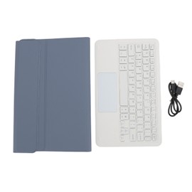 Keyboard Case for Xiaomi for Mi Pad 6 6 Pro 11 Inch 2023 PU Stand Cover With Magnetic Removable Wireless Bluetooth Keyboard Purple