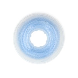 RUCYAI 15Feet Dental Orthodontic Elastic Rubber Power Chains Braces Bands Long/Closed/Short (Short, Aqua Blue)