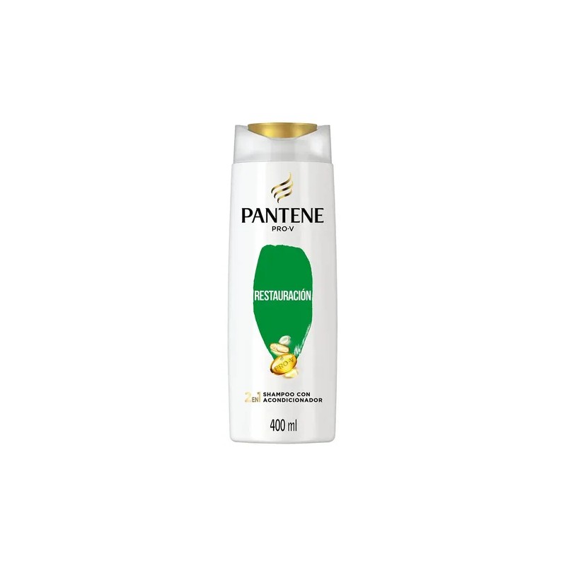 Shampoo Con Acondicionador Pantene Restauración, 400 Ml