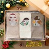Hillsuren 3 Pcs Mushroom Hand Towels Bathroom Decor Boho Mushroom