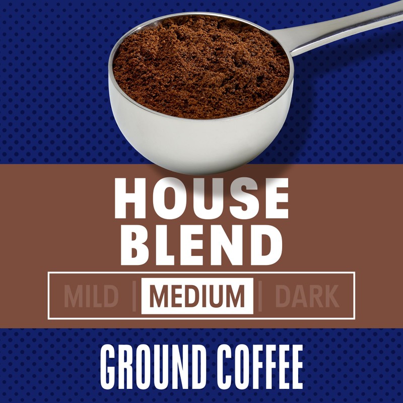 Maxwell House House Blend Medium Roast Ground Coffee, 24.5 oz