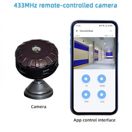 MHCOZY 4CH 12V Smart Wireless RF Remote Control Dry Contact Relay Switch with eWelink app WiFi Camera Transmitter,Add WiFi Control for Light Garage Door