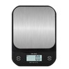 Electric Kitchen Food Scale Stainless Steel ABS Waterproof Clear Display