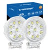 WFPOWER Boat Light 2 Pack, LED Marine Spotlights Waterproof, Deck