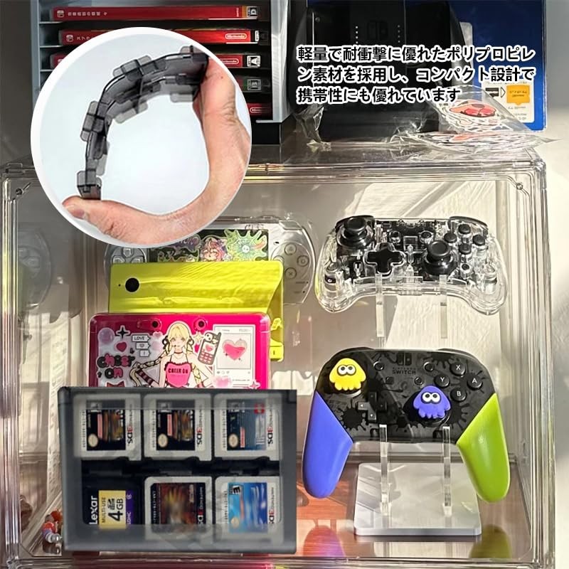 3DS Soft Case, Game Soft, Large Capacity, Storage Cassette, Memory