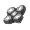 Electric Beard Shaver 5 Blade Rotating Head Waterproof Accessory Replacement