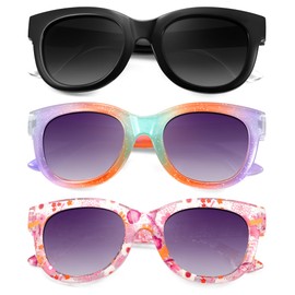 NSSIW Kids Sunglasses Polarized Sunglasses-for-Kids: Square Sun Glasses UV Potection for Boys Girls Children Youth Age 3-12