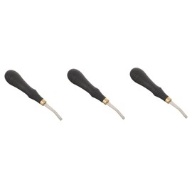 Operitacx 3 Stück Edelstahldatei Flachfeile Fräsen Handfeile Schärfen Trimmer Handfeile Flach Mit Griff Werkzeug Polierfeile Schleifen Von Versorgungsleder Lederglätter Edelstahlkunststoff