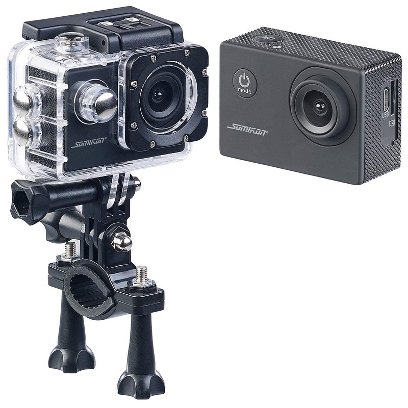 Somikon Action Cam: HD Action Cam DV-1212 V2 with Underwater