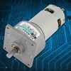 35W Micro DC Metal Gear Motor Speed Adjustable CW/CCW (