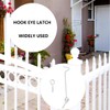 Sdstone Cabin Hook and Eye Latch Gate Door Swivel Window
