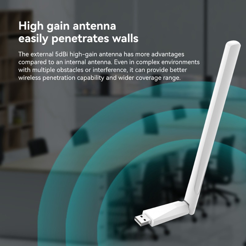 USB WiFi Adapter 2.4G 5G High Speed Wireless Network Adapter