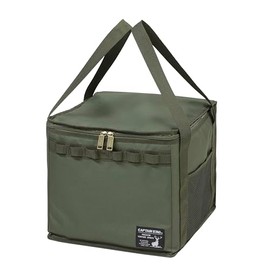 キャプテンスタッグ(CAPTAIN STAG) アウトドア 収納ケース 七輪収納ケース ループ付 ポケット付 オリーブ UG-3309