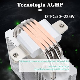 Thermalright Assassin X 120 SE CPU Air Cooler, AX120 SE, 4 Heat Pipes, TL-C12C PWM Quiet Fan CPU Cooler with S-FDB Bearing, for AMD AM4/AM5 Intel 1700/1150/1151/1200