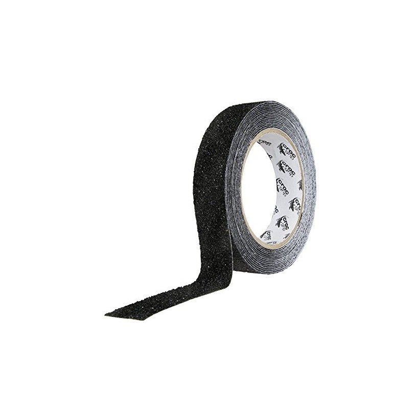 CROC grip 262 Soft Textured Vinyl Black Tape-25mm x 5m,