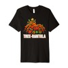 Tree-rantula Xmas Tree Tarantula Arachnid Festive Spider Premium T-Shirt