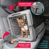 SPORT PET Large Pop Open Kennel, Portable Cat Cage Kennel,