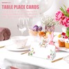 Whaline 100Pcs Easter Place Cards 2 x 3.5 Inch Easter