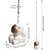 OMYZERO 12 inch Ceiling Fan Pull Chain, Spaceman Charm Pendant