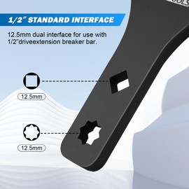 DAYUAN Automotive Lower Control Arm & Ball Joint Removal Tool, Suspension Arm Lever Tool, Y-Shaped Tool for Removing Control Arm and Ball Joints, Lower Ball Joint Pry
