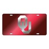 Craftique OU Oklahoma Sooners - Placa de matrícula con espejo