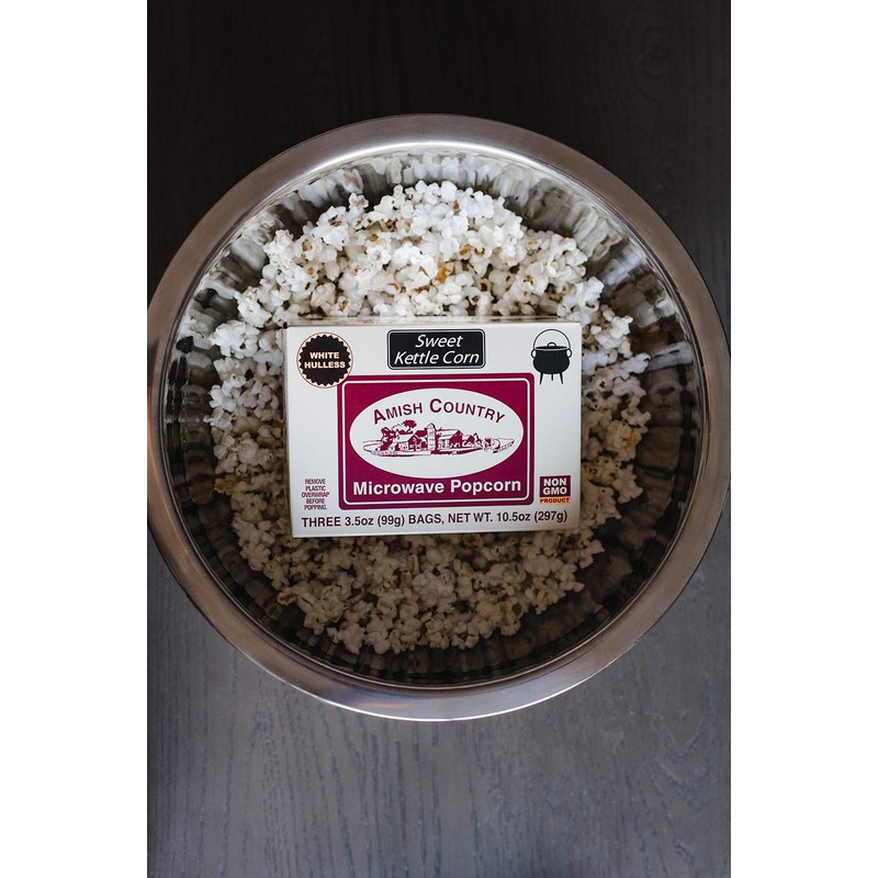 Amish Country Popcorn | Old Fashioned Microwave Popcorn | Non-GMO,