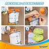 Reusable Microfiber Mop Pads Compatible with Swiffer Sweeper, Dry Sweeping