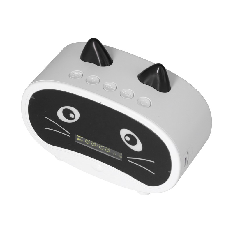 Mini Cartoon Speaker Multifunctional Cute Cat Ear Design Smart Set