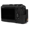 MegaGear Leather Camera Case, Black, for Canon EOS M6 Mark
